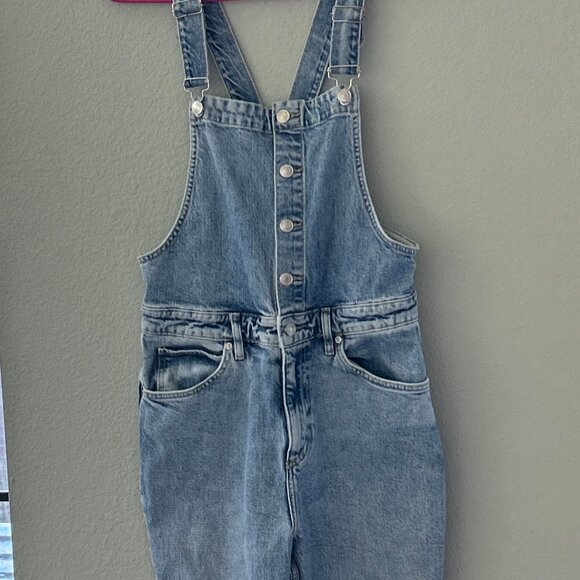 Free People We the Free Shelby Denim Overalls - Picture 5 of 11